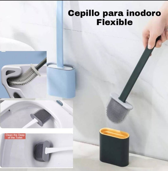 Cepillo para inodoro flexible