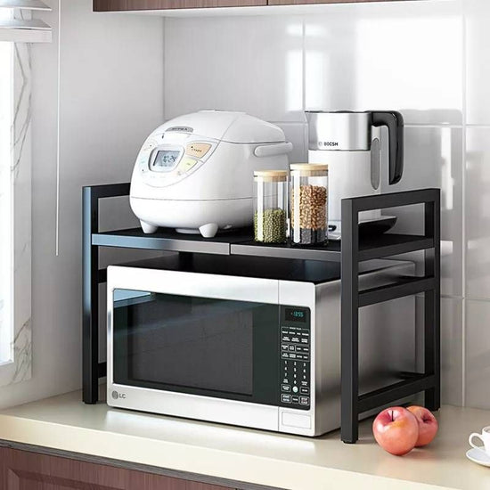 Estante para microondas.