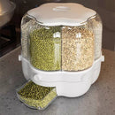 Dispensador de frutos secos rotativo