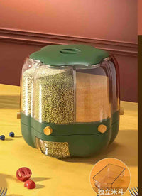 Dispensador de frutos secos 6 kilos rotativo