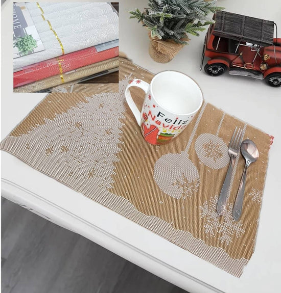 Individuales navideños