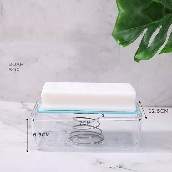 Jabonera para jabón de ropa.