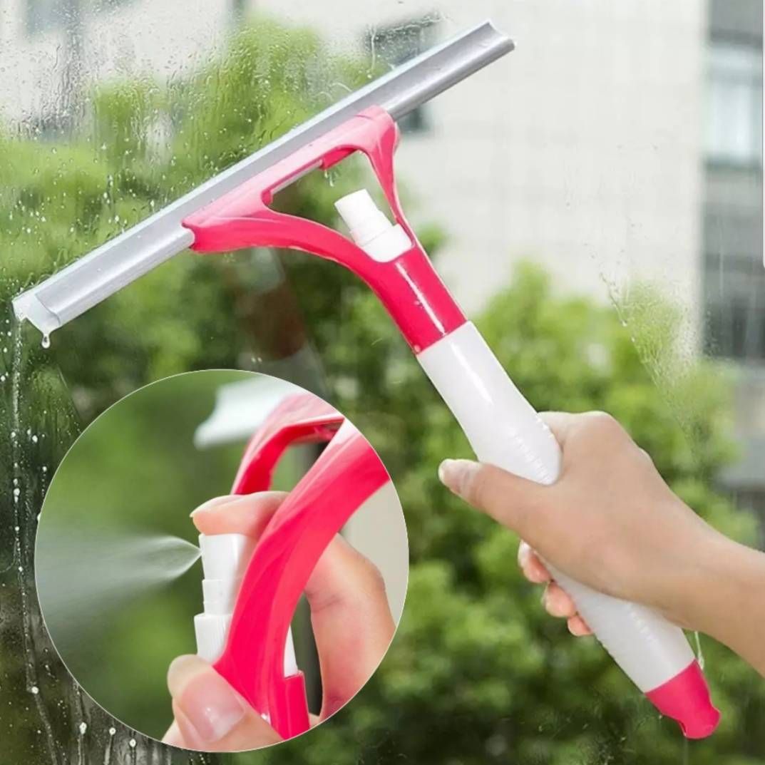 Limpia vidrios con dispensador