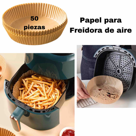 Papel especial para freidora de aire.