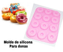 Silicona para donas x 12