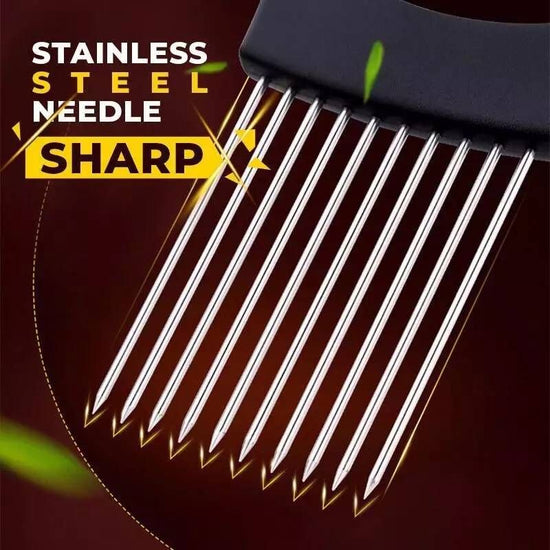 Sujetador para cortar alimentos