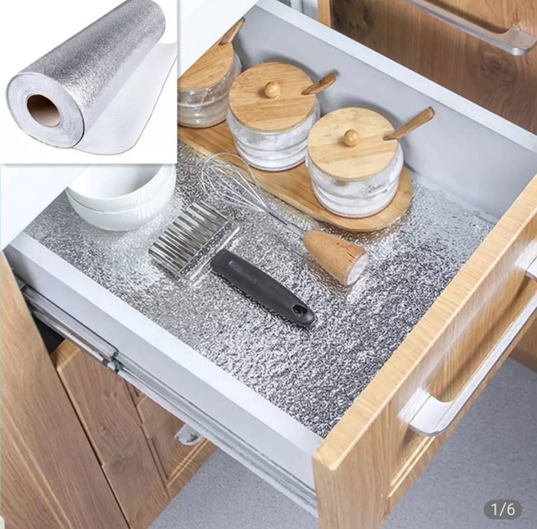 Papel aluminio para proteger la cocina