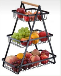 Frutero de tres pisos