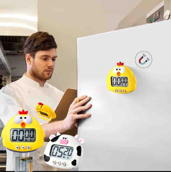 Cronómetro de cocina.