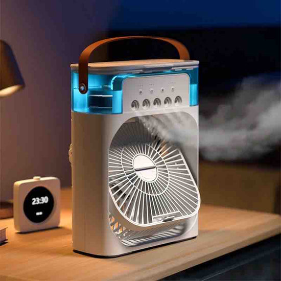 Ventilador y Humidificador portátil