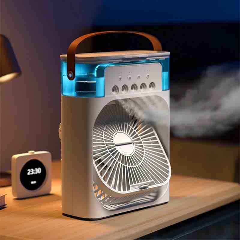 Ventilador y Humidificador portátil