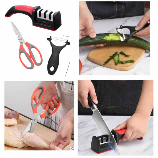 Set de accesorios de cocina 3 en 1.