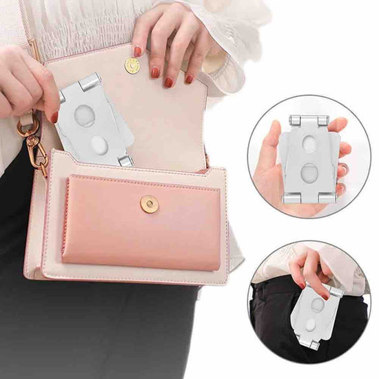 Soporte de aluminio para teléfono móvil