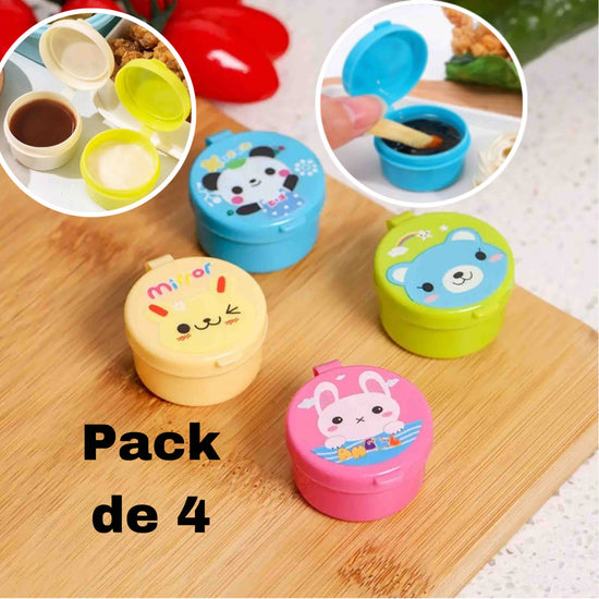 Mini botella para salsas.