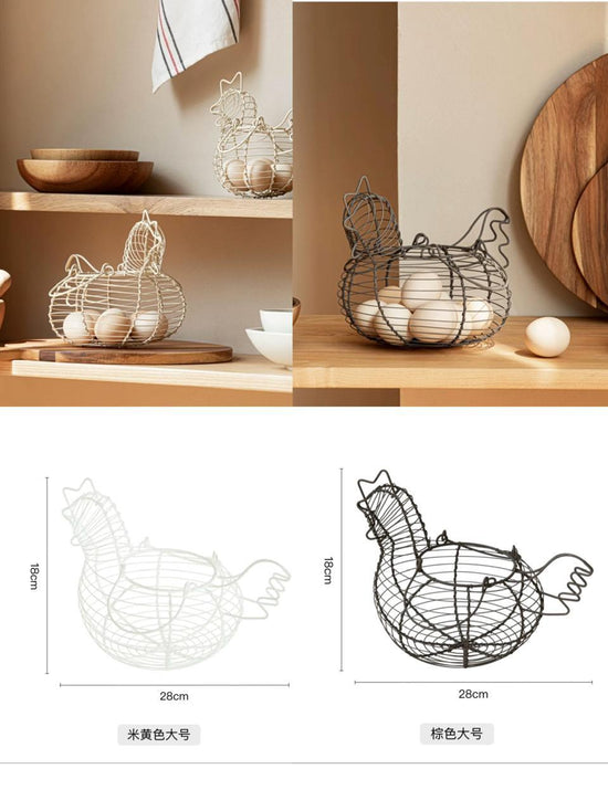 Cesta para huevos.