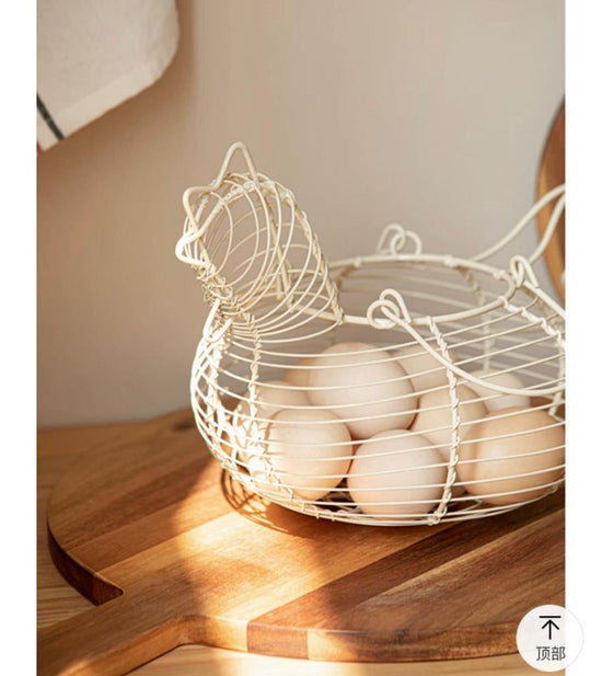 Cesta para huevos.