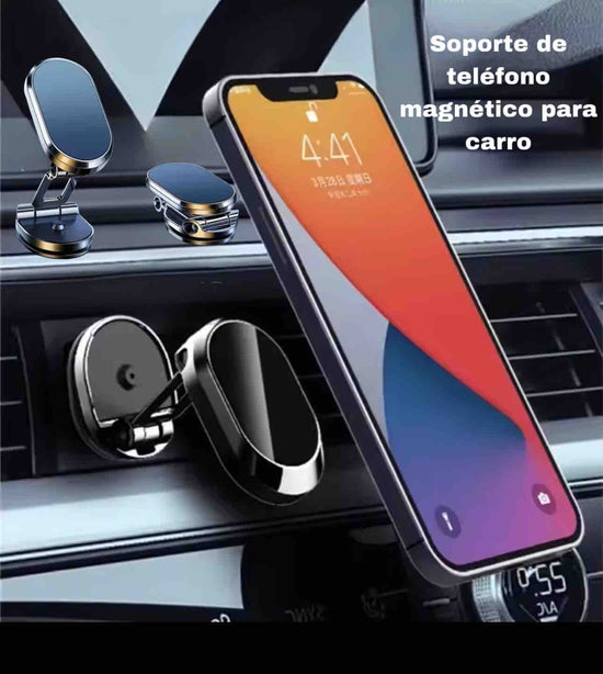 Soporte magnético giratorio para celular