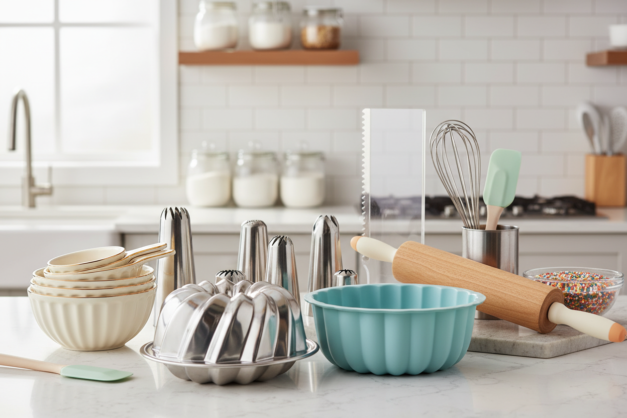 Artículos de repostería vertical - Solo productos