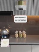 Dispensador de frutos secos rotativo