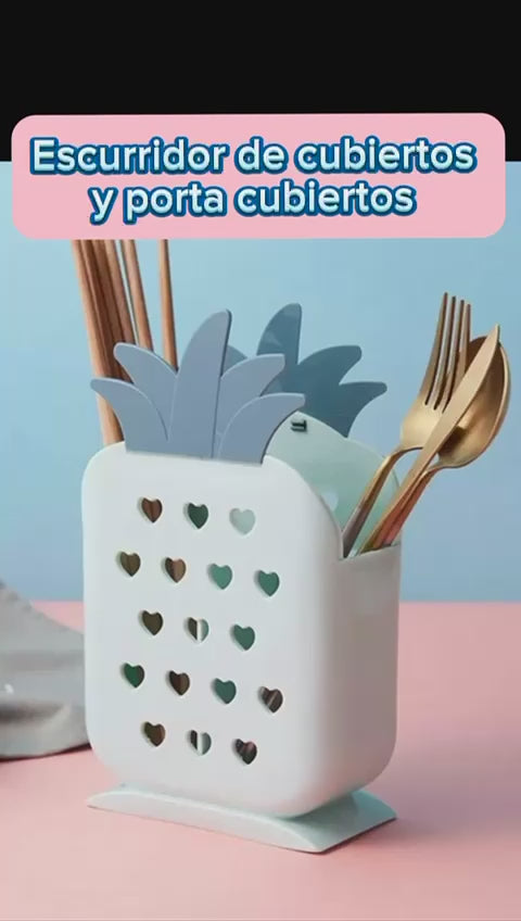 Escurridor de cubiertos.
