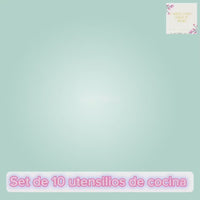 Set de utensilios