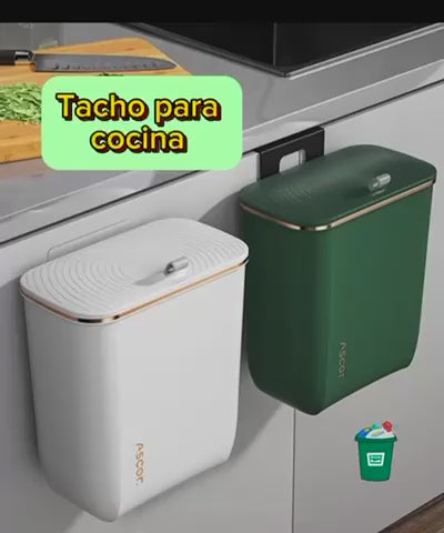 Tacho de cocina color VERDE.