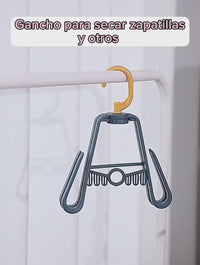 Gancho para secar zapatillas y otros.